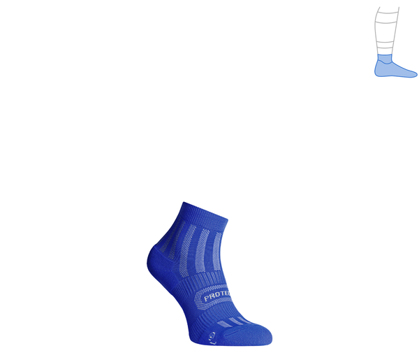 Functional protective socks summer "ShortDry" blue S 36-39 3321384 фото
