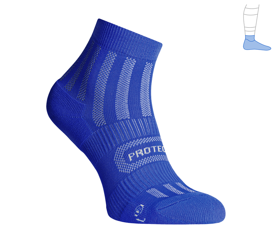 Функціональні шкарпетки захисні літні "ShortDry" сині S 36-39 3321384 фото