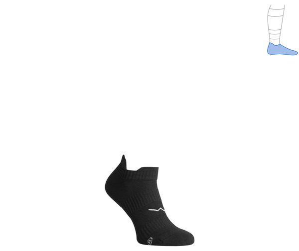 Функціональні шкарпетки захисні літні "LowDry" чорноі L 44-47 2321721 фото