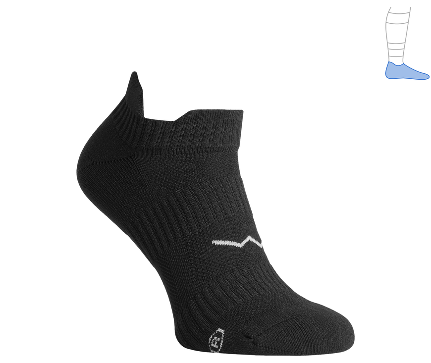 Функціональні шкарпетки захисні літні "LowDry" чорноі L 44-47 2321721 фото