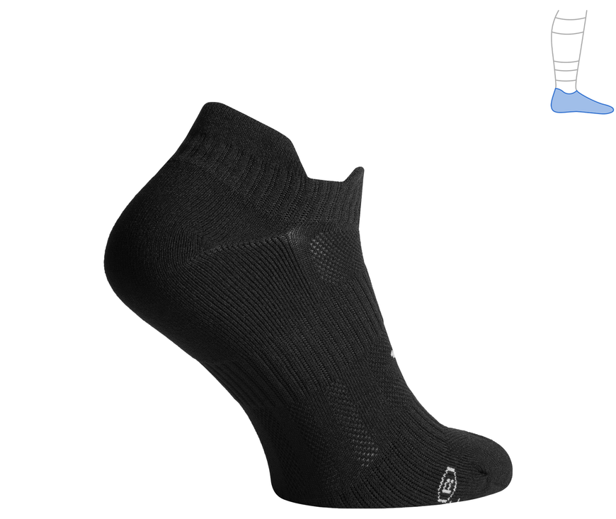 Functional summer protective socks "LowDry" black L 44-47 2321721 фото