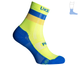 Protective summer compression socks "ShortDry Ultra" blue & light green M 40-43 3322462 фото 3