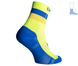 Protective summer compression socks "ShortDry Ultra" blue & light green M 40-43 3322462 фото 4