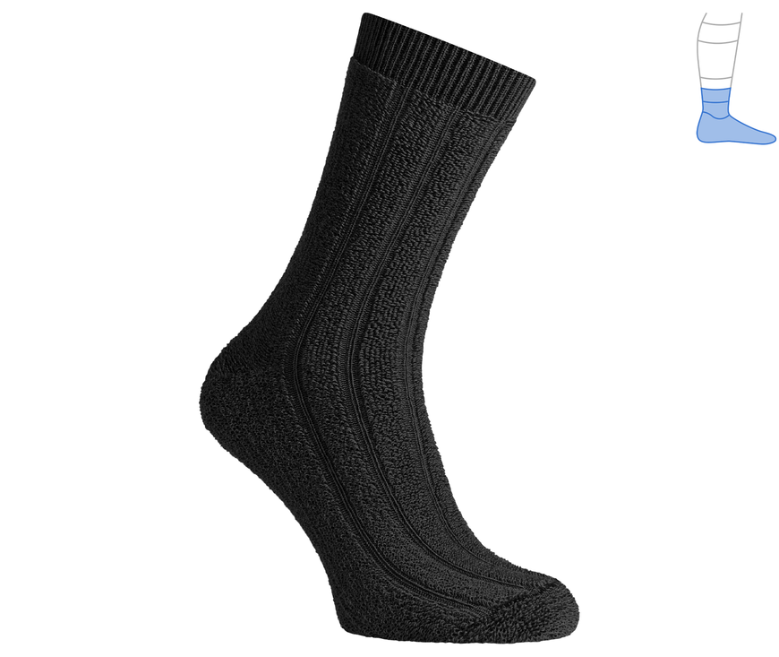 Термо шкарпетки захисні зимові "ShortWinter" чорні M 41-43 3131421 фото