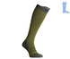 Compression protective summer knee socks "LongDry+ PRO" gray and green M 40-43 8322497 фото 1