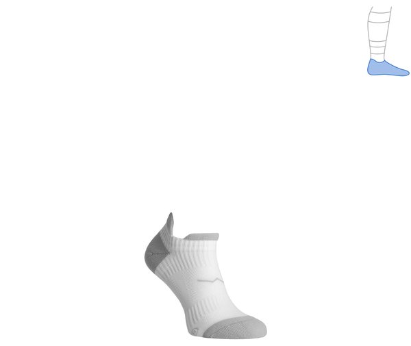 Functional summer protective socks "LowtDry" white L^ 46-48 2321721 фото