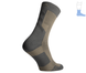 Demi-season protective compression socks "MidDry+" gray & olive M 40-43 4222463 фото 4