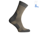 Компресійні шкарпетки захисні демісезонні "MidDry+" сіро-оливкові M 40-43 4222463 фото 3