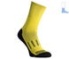 Demi-season protective compression socks "MidDry+" black & yellow S 36-39 4222352 фото 2