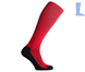 Compression protective knee socks "LongDry" demi-season black & red M 40-43 7222431 фото 3