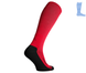 Compression protective knee socks "LongDry" demi-season black & red M 40-43 7222431 фото 4