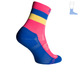 Компресійні шкарпетки захисні літні "ShortDry Ultra" синьо-рожеві S 36-39 3322394 фото 4