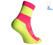 Компресійні шкарпетки захисні літні "ShortDry Ultra" салатово-рожеві M 40-43 3322496 фото 4