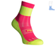 Protective summer compression socks "ShortDry Ultra" light green & pink M 40-43 3322496 фото 2