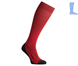 Compression protective summer knee socks "LongDry+" black and red S 36-39 7322331 фото 2