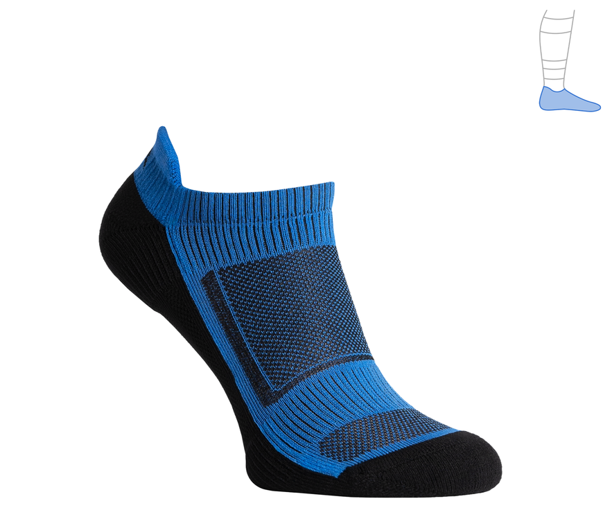 Функціональні шкарпетки захисні літні "LowDry" чорно-сині M 40-43 2321484 фото