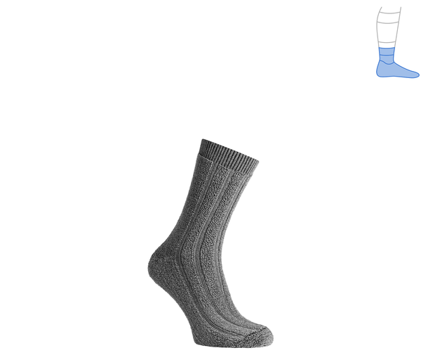 Protective thermal socks "ShortWinter" gray S 38-40 3131312 фото