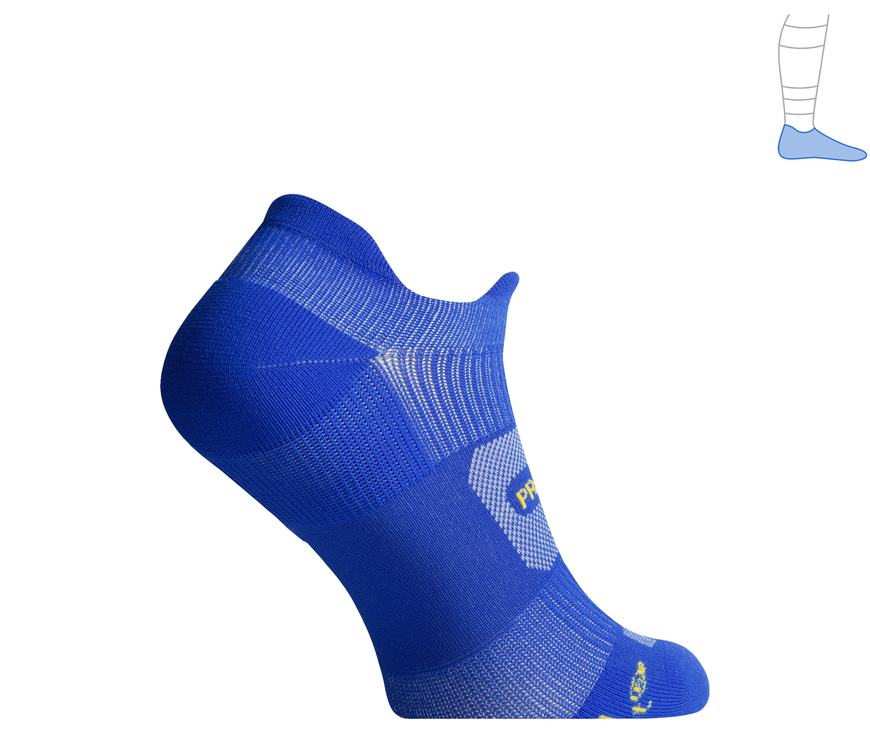 Functional summer socks "LowtDry" blue S 36-39 2321384 фото