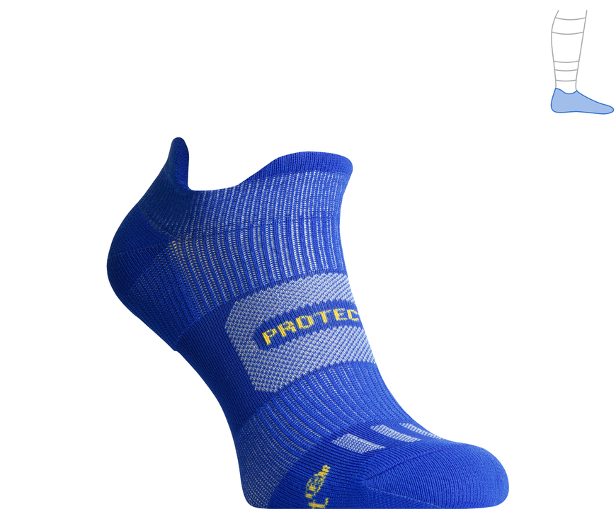 Functional summer socks "LowtDry" blue S 36-39 2321384 фото