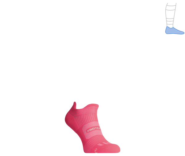 Functional summer socks "LowtDry" pink S 36-39 2321371 фото