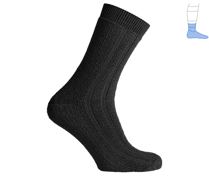 Protective thermal socks "ShortWinter" black M 41-43 3131421 фото