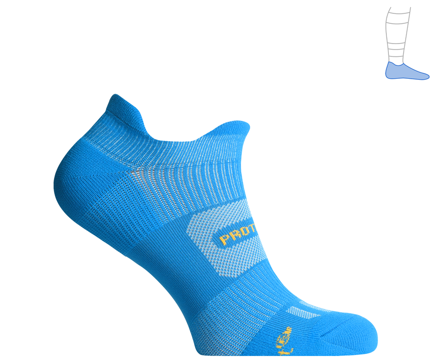 Functional summer socks "LowtDry" light blue S 36-39 2321382 фото