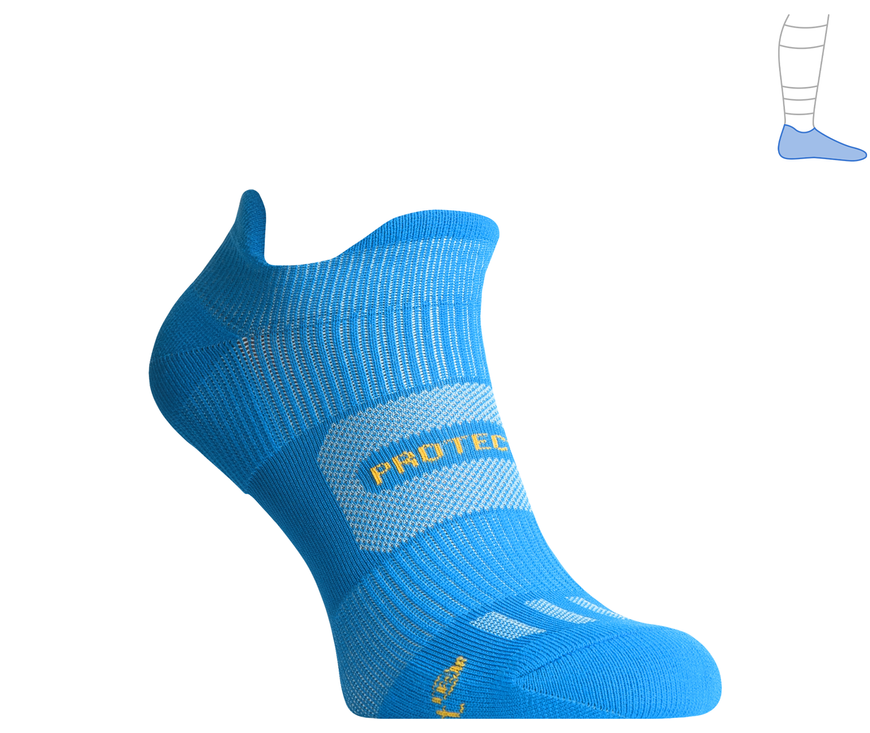 Functional summer socks "LowtDry" light blue S 36-39 2321382 фото