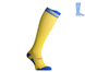 Compression protective summer knee socks "LongDry+ PRO" blue-yellow M 40-43 8322491 фото 1