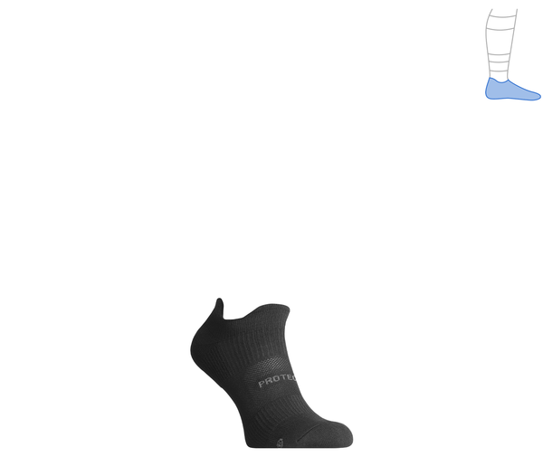Functional summer socks "LowtDry" black S 36-39 2321321 фото