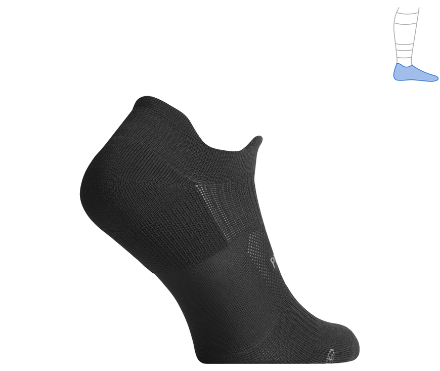 Functional summer socks "LowtDry" black S 36-39 2321321 фото