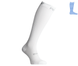 Compression protective summer knee socks "LongDry+ PRO" white M 40-43 8322420 фото 2