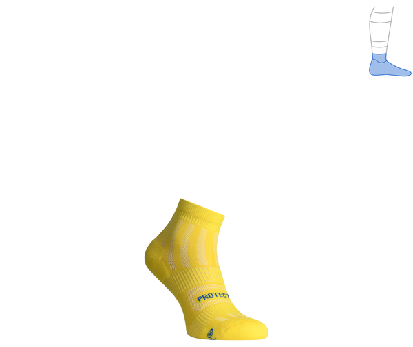 Functional socks summer "ShortDry" yellow S 36-39 3321351 фото