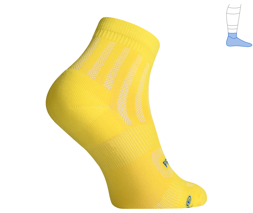 Functional socks summer "ShortDry" yellow S 36-39 3321351 фото