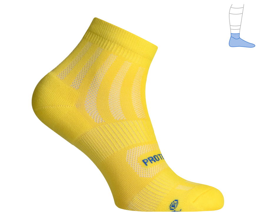 Functional socks summer "ShortDry" yellow S 36-39 3321351 фото