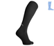 Compression protective knee socks "LongDry" demi-season black S 36-39 7222321 фото 4